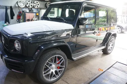 G63 AMG 22인치 검정무광 투톤휠도색 / 하남시 풍산동