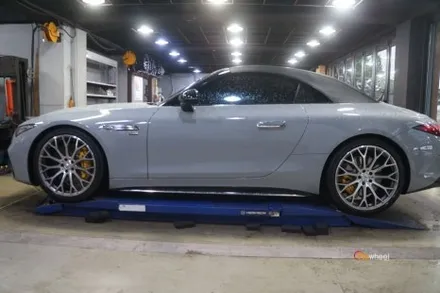 벤츠 R232 SL63 AMG 투톤 휠도색 / 하남시 풍산동