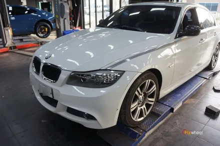 [휠복원][휠수리]BMW 320d E90 순정하이퍼실버 / 하남시 풍산동