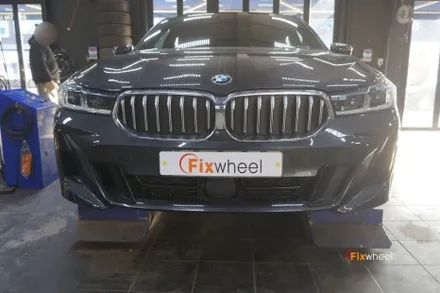 BMW 6GT 휠복원 다이아몬드 컷팅 + 분체도장 / 하남시 풍산동