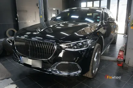 벤츠 마이바흐 S580 버핑휠 휠복원 / 하남시 풍산동