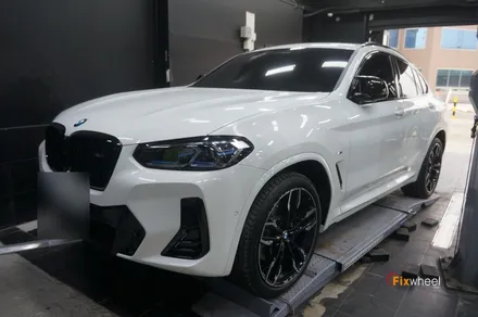 [휠복원]BMW X4 다이아몬드 컷팅 휠복원 / 하남시 풍산동