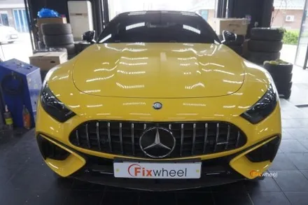 [휠도색]벤츠 R232 SL63AMG 투톤 휠도색 / 하남시 풍산동
