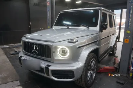 [휠도색] 벤츠 G63AMG G바겐 21인치 휠도색 / 하남시 풍산동