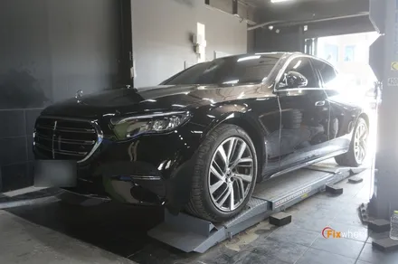[휠복원] 벤츠 W214 E220d 다이아몬드컷팅 휠복원 / 하남시 풍산동