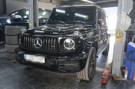 하남 휠복원 감쪽같은 G63AMG 작업과정 / 하남시 풍산동