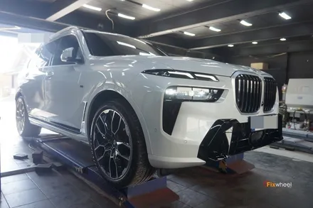 BMW X7 휠복원, 새것처럼 되살리는 전문기술 / 하남시 풍산동