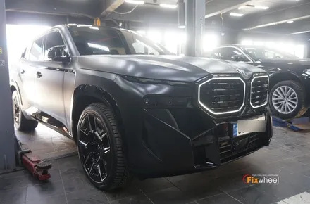 자동차 휠 타이어 긁힘 BMW XM 복원 과정 / 하남시 풍산동
