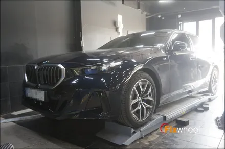 BMW 520i 휠복원, 광택 그대로 / 하남시 풍산동
