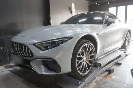 벤츠 SL63 휠복원, AMG 로고까지 그대로 / 하남시 풍산동