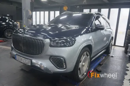 GLS600 마이바흐 휠복원, 흠집 이렇게 잡습니다 / 하남시 풍산동