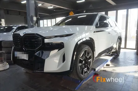 BMW XM 휠복원, 스크래치 이렇게 지웁니다 / 하남시 풍산동