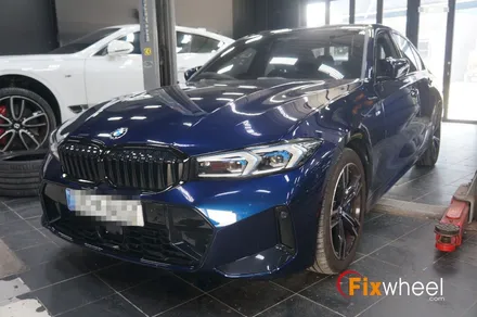 BMW 320i 휠복원, 신차에 첫 흠집이 생겼다면 / 하남시 풍산동