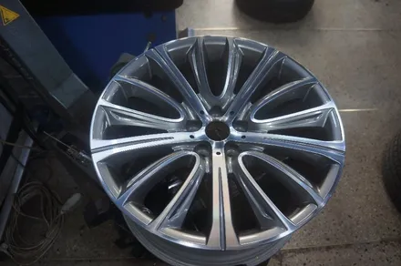 [BMW 750LI] 휠복원 & 다이아몬드커팅 / 하남시 풍산동