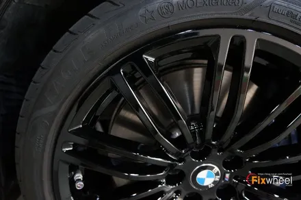 [BMW 540I] 검정유광 휠복원~ / 하남시 풍산동