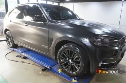 [휠도색 & 크롬쉐도우] BMW X5 / 하남시 풍산동
