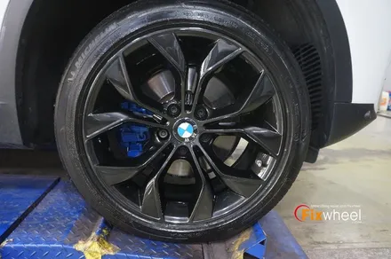 [BMW X3] 휠도색(크롬쉐도우) / 하남시 풍산동