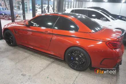 [BMW M4] 검정유광 휠도색~ / 하남시 풍산동
