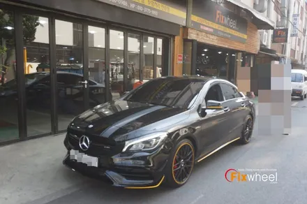 [벤츠 CLA45 AMG] 순정 퀄리티의 휠복원!! / 하남시 풍산동