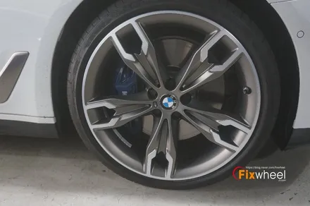 [BMW 550d] 휠복원 & 다이아몬드커팅 ! / 하남시 풍산동