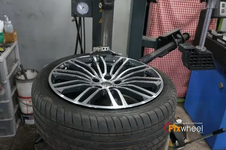 [BMW 530i] 휠수리 & 다이아몬드커팅 / 하남시 풍산동