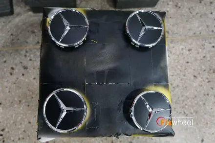 [벤츠 E53 AMG] 투톤 색상의 휠도색 ^^ / 하남시 풍산동