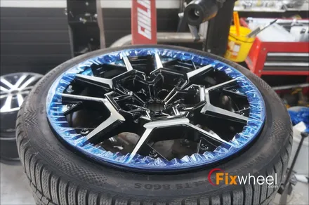 BMW XM 휠복원, 스크래치 이렇게 지웁니다 / 하남시 풍산동