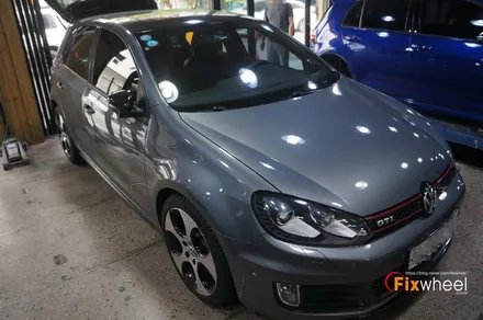 [골프 GTI] 휠복원 & 다이아몬드커팅 / 하남시 풍산동