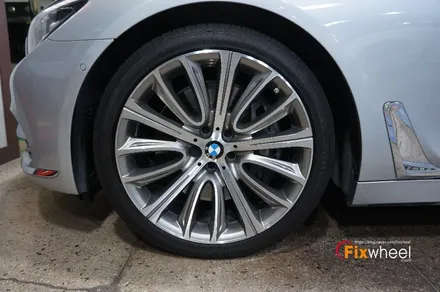 [BMW 750LI] 휠복원 & 다이아몬드커팅 / 하남시 풍산동