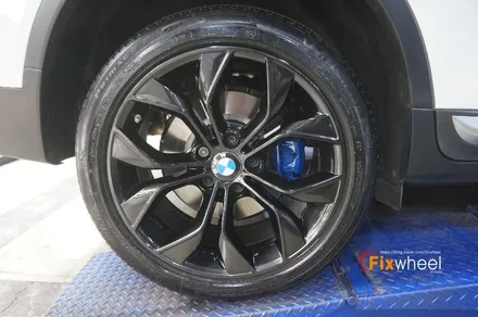 [BMW X3] 휠도색(크롬쉐도우) / 하남시 풍산동