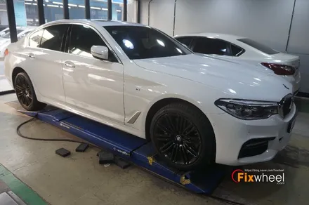 [BMW 540i] 휠수리 & 검정유광 / 하남시 풍산동