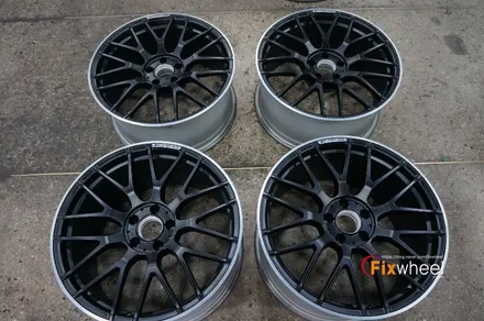 [벤츠 C63 AMG] 휠도색 & 캘리퍼도색 / 하남시 풍산동