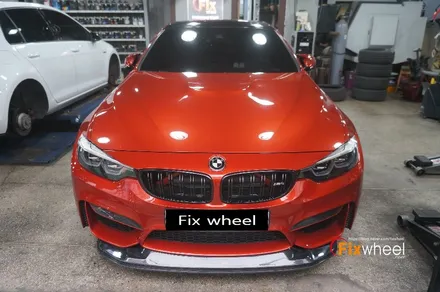 [BMW M4] 검정유광 휠도색~ / 하남시 풍산동