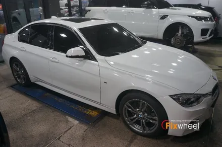 [BMW 320i] 순정 퀄리티의 휠수리!! / 하남시 풍산동