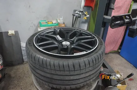 [벤츠 AMG GT63s] 투톤 색상 휠의 휠복원~ / 하남시 풍산동