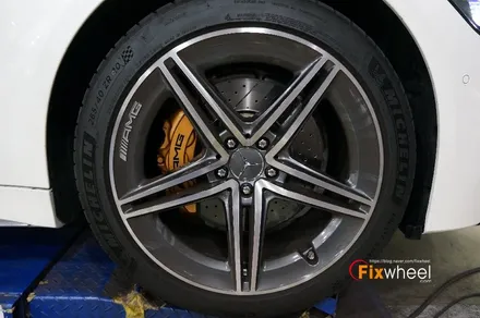 [벤츠 GT43 AMG] 골드 색상의 캘리퍼도색 ^^ / 하남시 풍산동