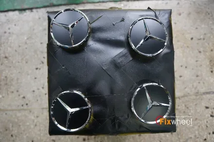 [벤츠 E53 AMG] 투톤 색상 휠도색!! / 하남시 풍산동
