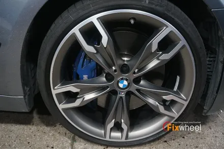 [BMW 550d] 픽스휠의 완벽한 휠수리(다이아몬드커팅) / 하남시 풍산동