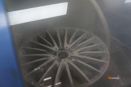 벤츠 W223 S580 21인치 신마차휠 휠복원 / 하남시 풍산동