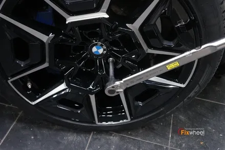 자동차 휠 타이어 긁힘 BMW XM 복원 과정 / 하남시 풍산동