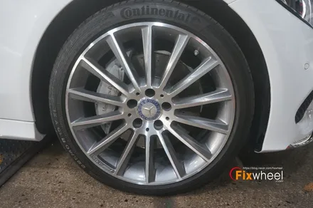 [벤츠 C250d] 휠복원 & 다이아몬드커팅 / 하남시 풍산동