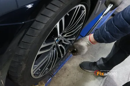 [BMW 530i] 휠수리 & 다이아몬드커팅 / 하남시 풍산동
