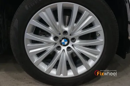 [BMW X5] 메탈릭실버 색상의 휠수리~ / 하남시 풍산동