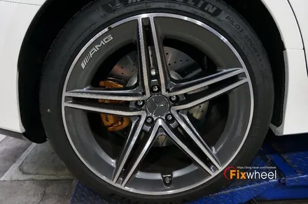 [벤츠 GT43 AMG] 골드 색상의 캘리퍼도색 ^^ / 하남시 풍산동