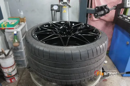 [BMW M4] 검정유광 휠도색 ^^ / 하남시 풍산동