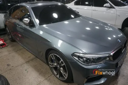 [BMW 550d] 픽스휠의 완벽한 휠수리(다이아몬드커팅) / 하남시 풍산동
