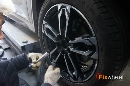 BMW X1 휠복원, 긁힘? 이렇게 해결하세요 / 하남시 풍산동