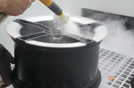 강남 휠복원 포르쉐 타이칸 투톤? 조색은 이렇게 / 하남시 풍산동