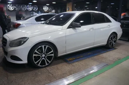 [BENZ E220] 다이아몬드커팅 & 휠복원 / 하남시 풍산동