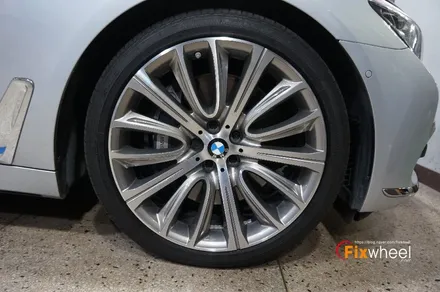 [BMW 750LI] 휠복원 & 다이아몬드커팅 / 하남시 풍산동